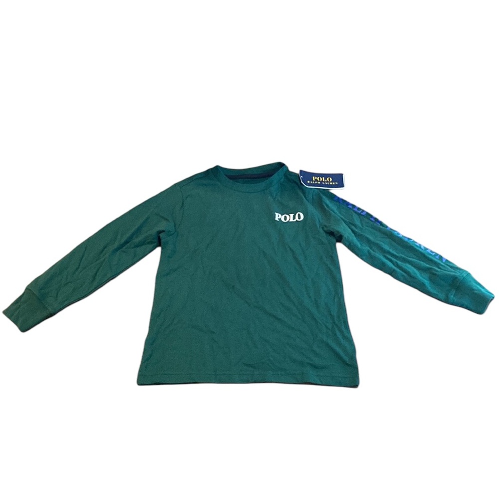 Polo by Ralph Lauren Green Long Sleeve Tee